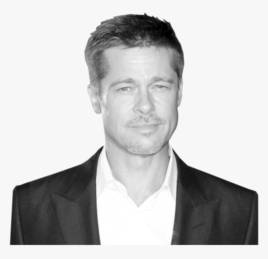 Brad Pitt Png - Brad Pitt On White Background