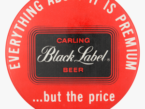 Carling Black Label Beer Beer Button Museum - Black Label Beer