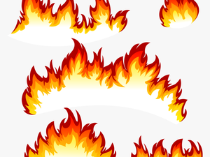 Transparent Fire Clipart - Fire Drawing