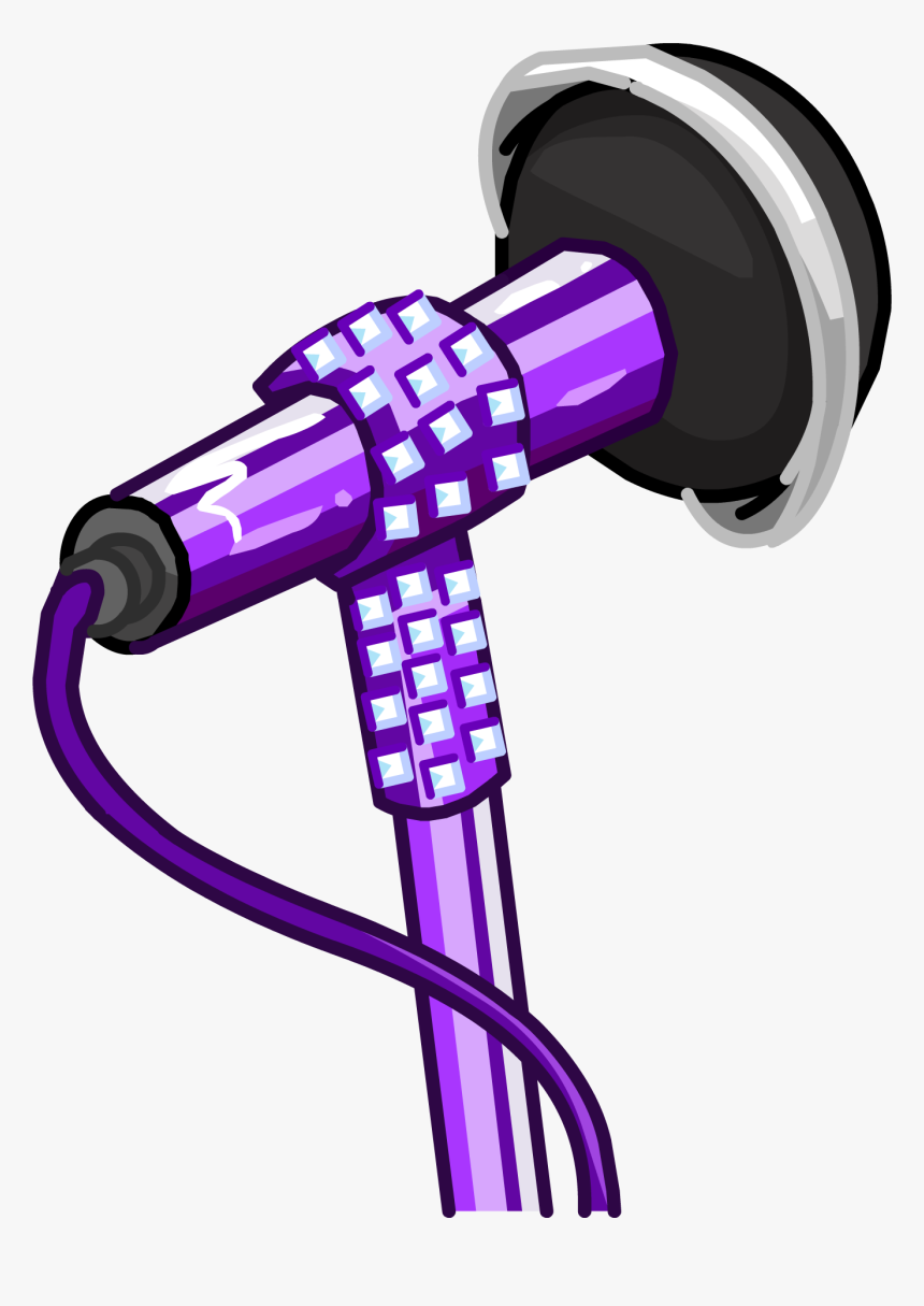 Microphone Png Glitter - Club Penguin Microphone
