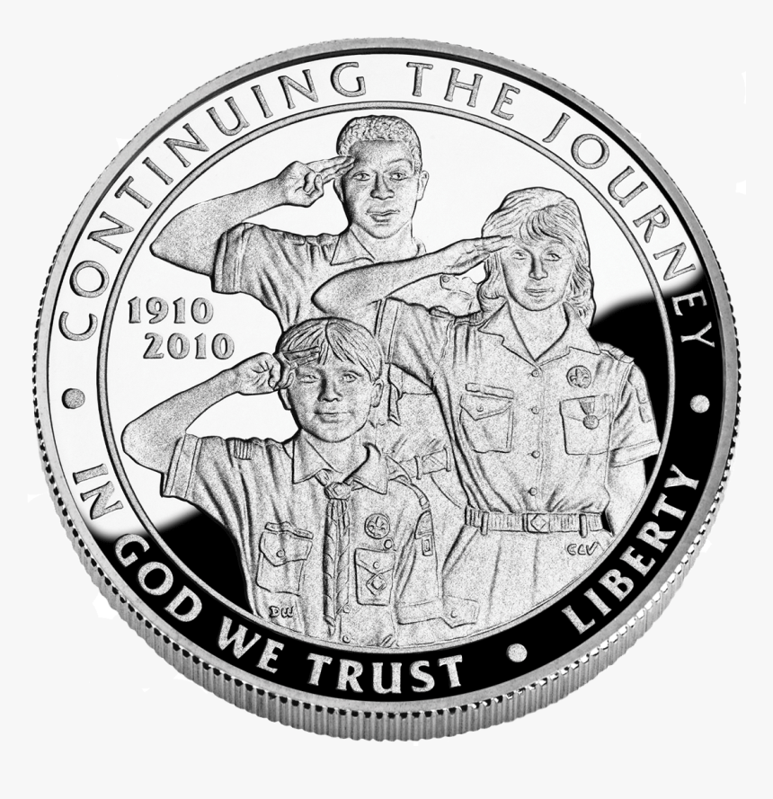 Boy Scouts Of America Silver Dollar Centennial Commemorative - Boy Scouts Of America