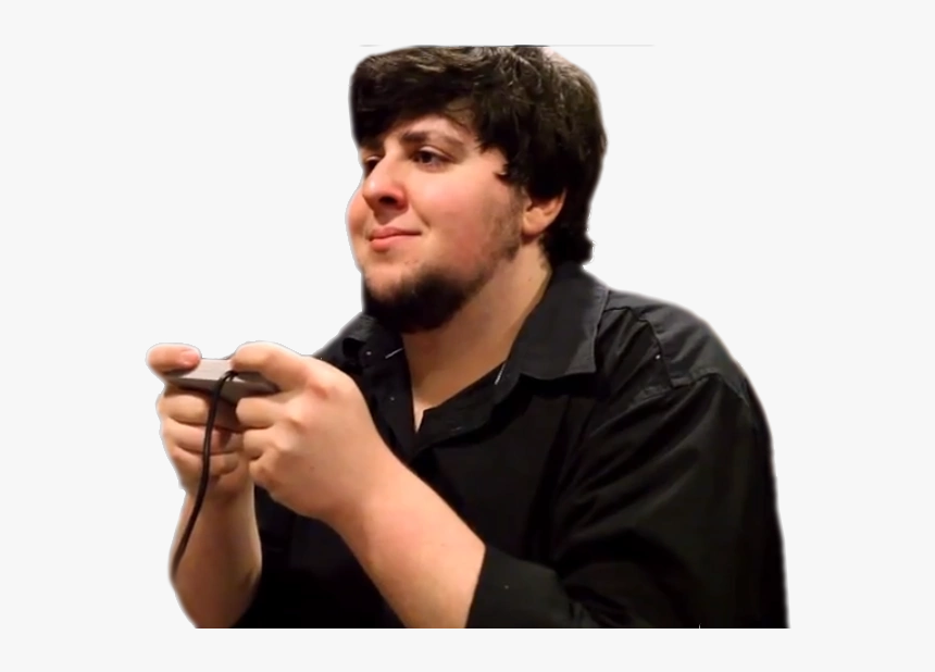 A Picture Of Jontron Holding An Nes Controller With - Scott The Woz Jontron