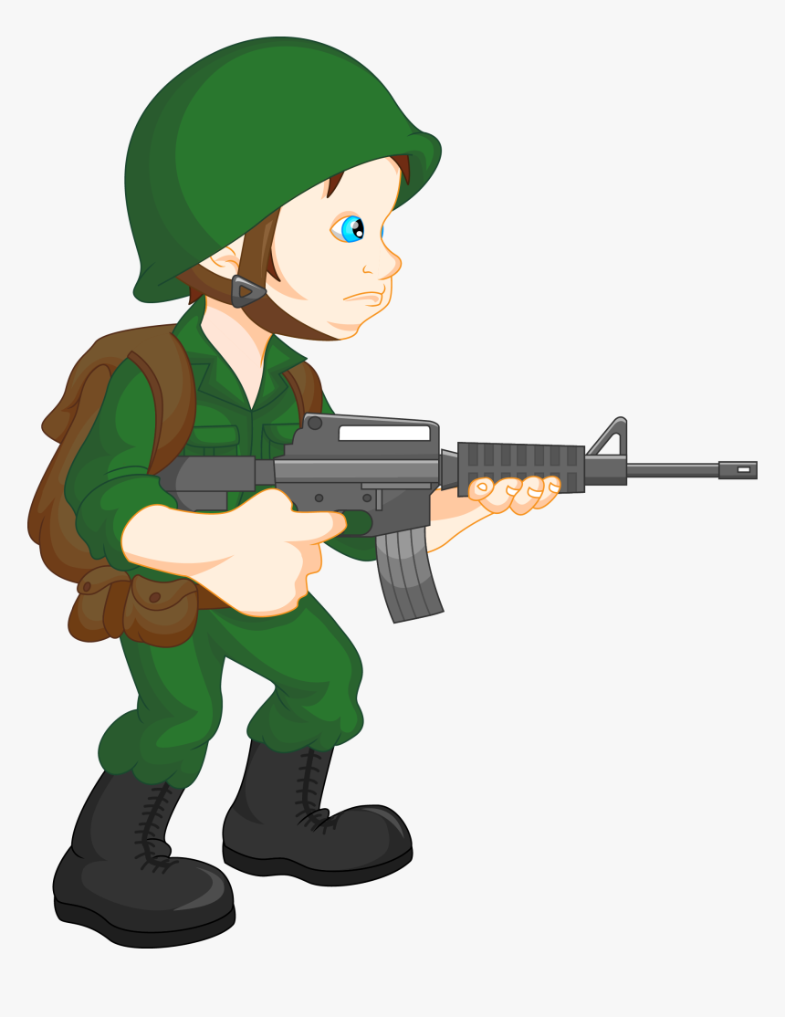 Army Guy At Getdrawings - Shooting Soldier Clipart