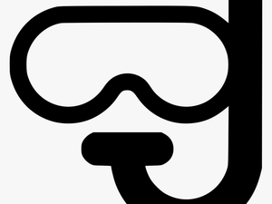 Diving Snorkel And Mask - Snorkel Icon Png