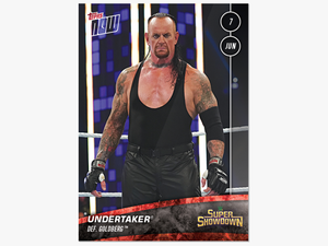 Wwe Topps Now® Card - Undertaker Super Showdown 2019