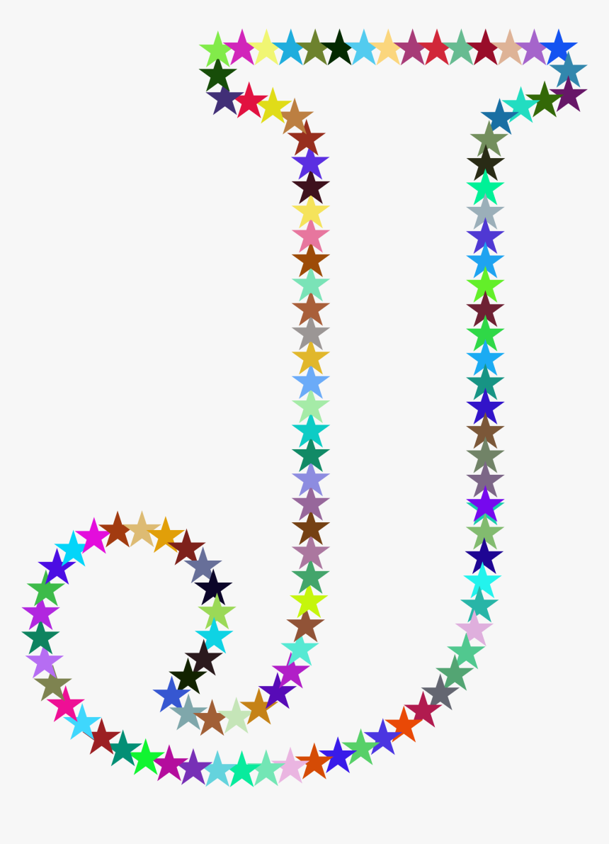 J Stars Clip Arts - Alphabet A D
