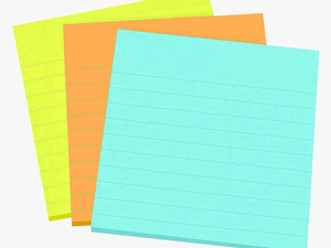 Post It Clipart Yellow Notepad - Construction Paper