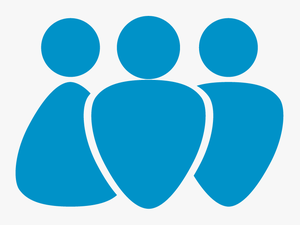 Transparent Human Png - Human Logo In Blue Png