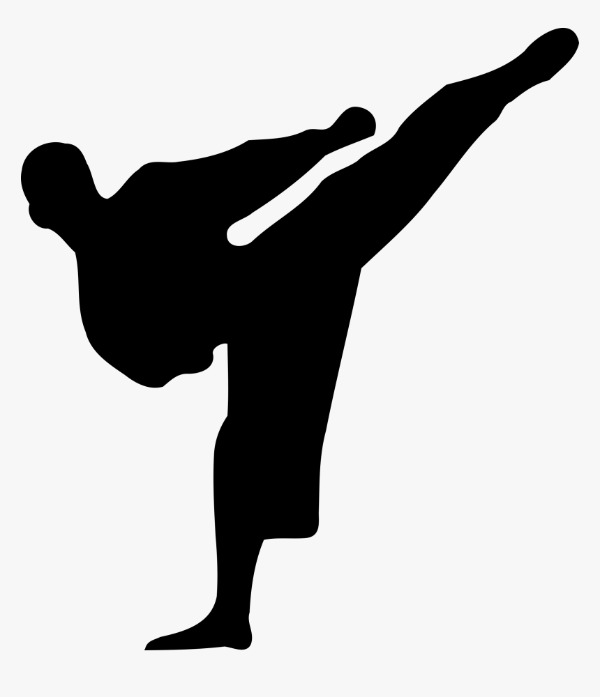 Kickboxing Kick Karate Free Picture - Martial Arts Clip Art