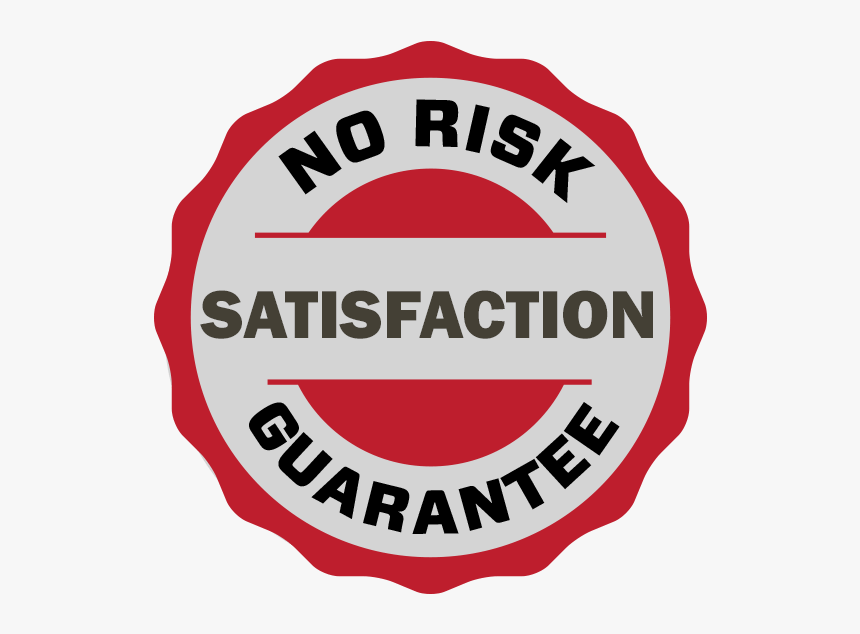No Risk Money-back 100% Satisfaction Guarantee - No Risk Png