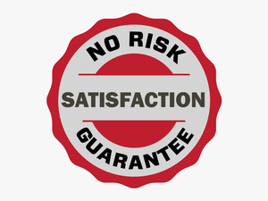 No Risk Money-back 100% Satisfaction Guarantee - No Risk Png