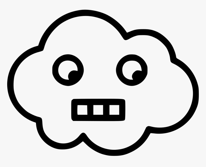 Cloud Scared Shocked - Cloud Wit