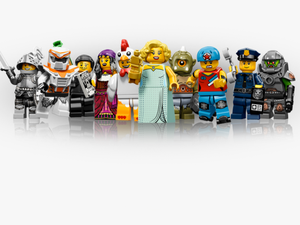 Line Of Lego Men