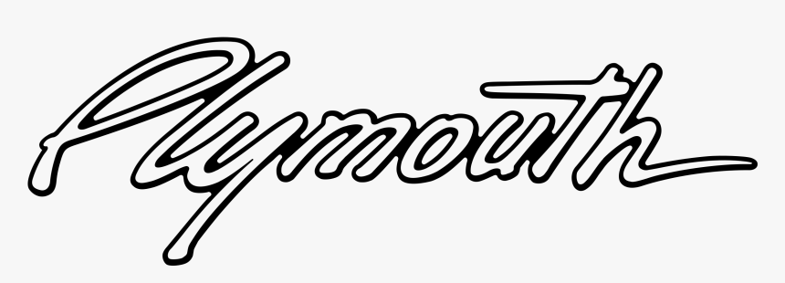 Plymouth Logo Png Transparent - Calligraphy
