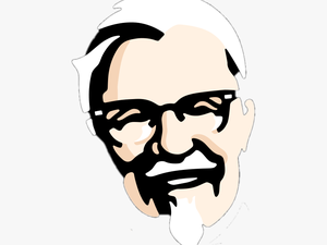 #kfc #face #logo #kentucky #fried #chicken - Kfc Face