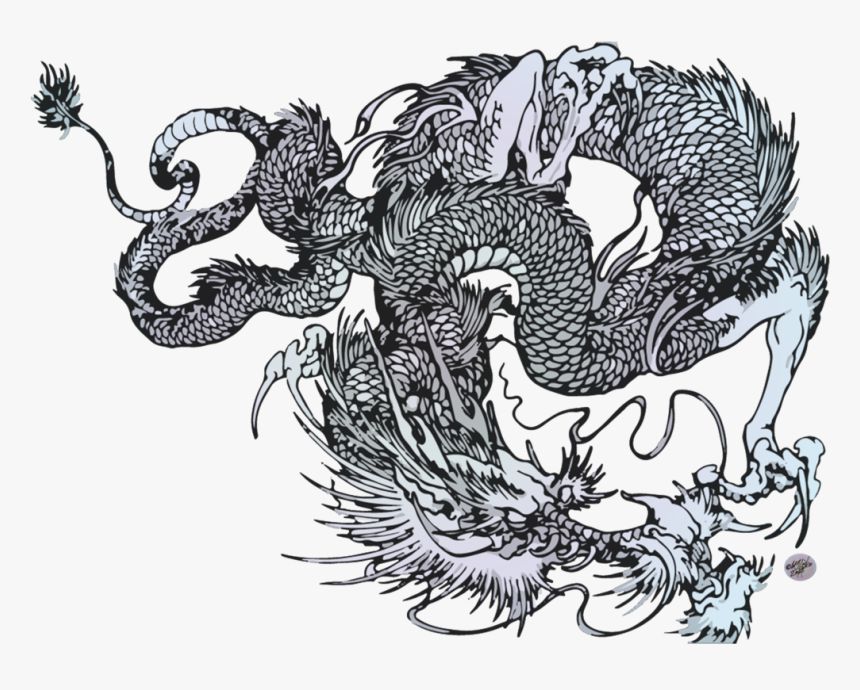 Download Japanese Dragon Png Image - Japanese Dragon Logo Png