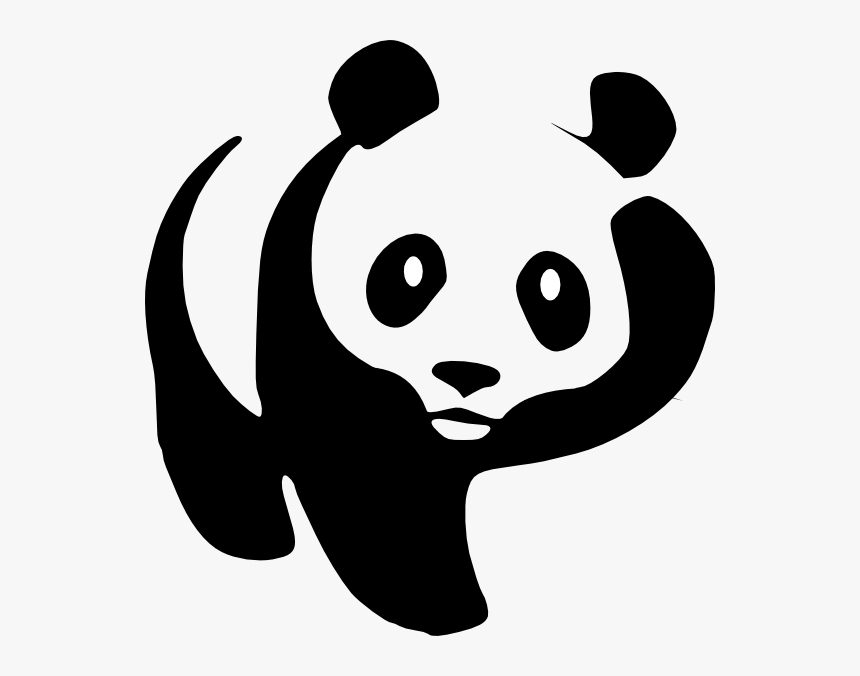 Panda Clipart Small - Panda Blac