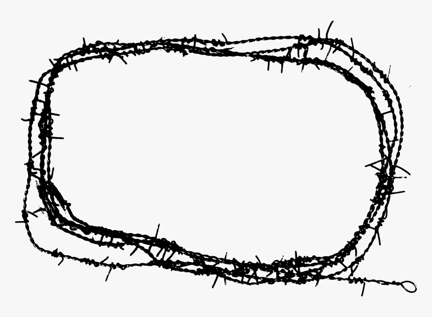Barb Wire Frame Png
