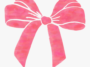 Ribbon Bow Clipart Transparent Background Image For - Transparent Pink Bow Png