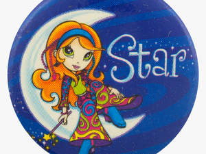 Lisa Frank Star Entertainment Button Museum - Lisa Frank Character Star