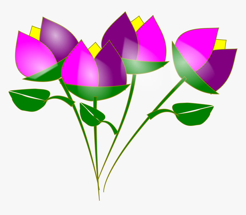 Beautiful Clipart - Stylish Flower Png