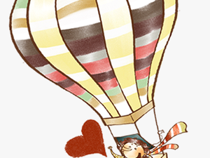 Hot Air Balloon Element - Drawing Hot Air Balloons