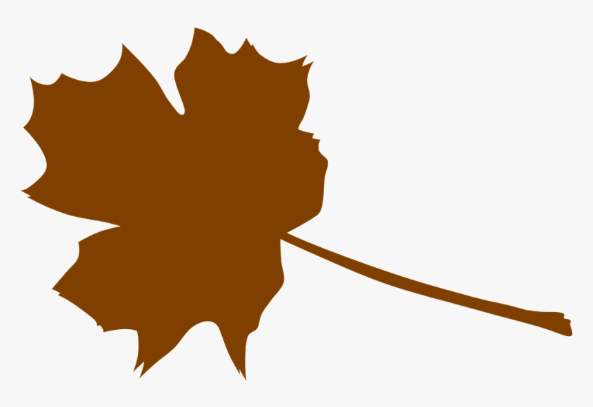 Maple Leaf Brown Free - Brown Maple Leaf Clip Art