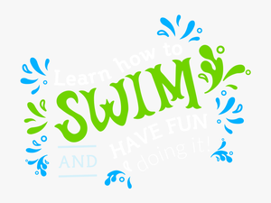 Splash Clipart Water Aerobic - Swim Calligraphy
