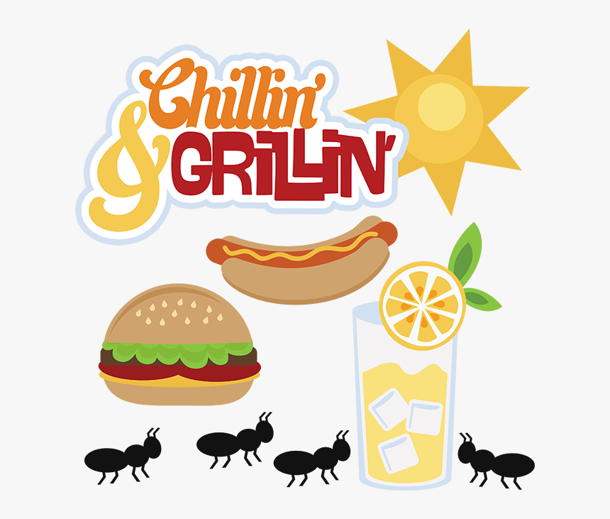 Car Bbq Free Clipart - Hot Dogs And Burgers Clipart