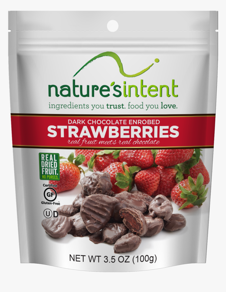Strawberries Dark Chocolate Enrobed - Nature-s Intent Chocolate Enrobed Figs
