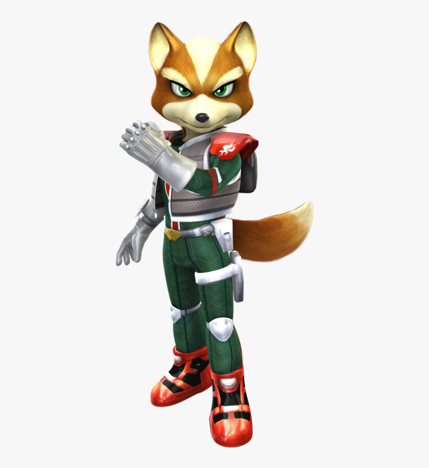 Transparent Fox Png - Fox Mccloud Star Fox Assault