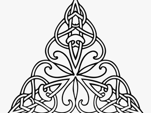 Transparent White Triangle Png - Design In Triangle Drawing