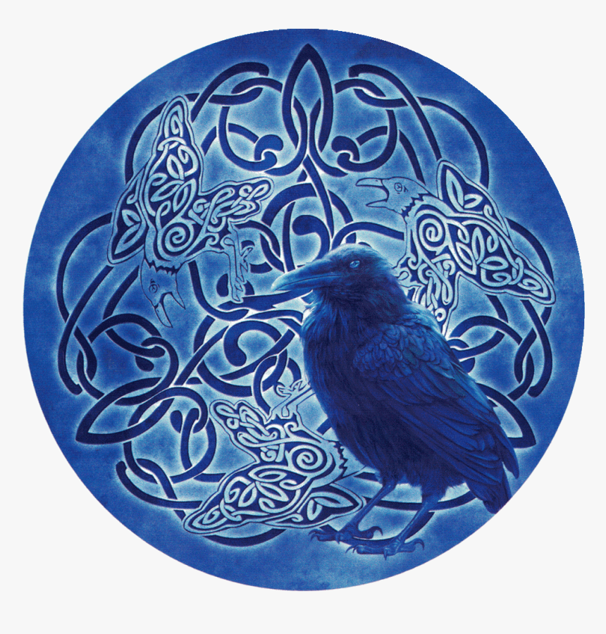 Celtic Raven Totem - Celtic Raven