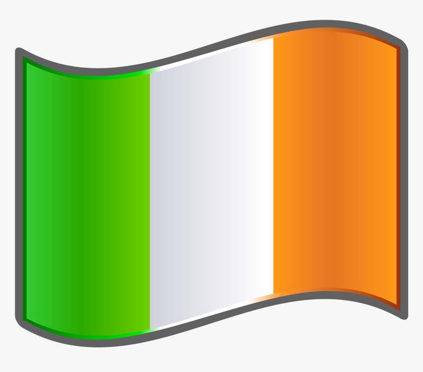 Irish Flag Clip Art - Ireland Fl