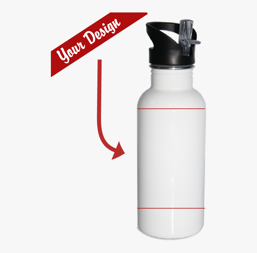 White Sublimation Water Bottle