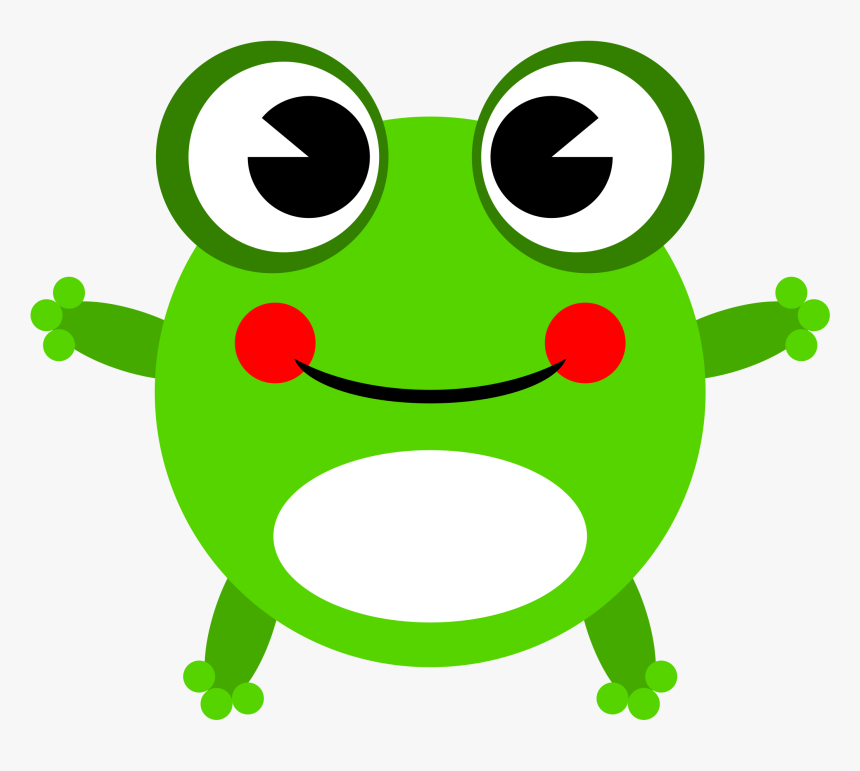 Cute Baby Frog Png - Cute Frog Drawing
