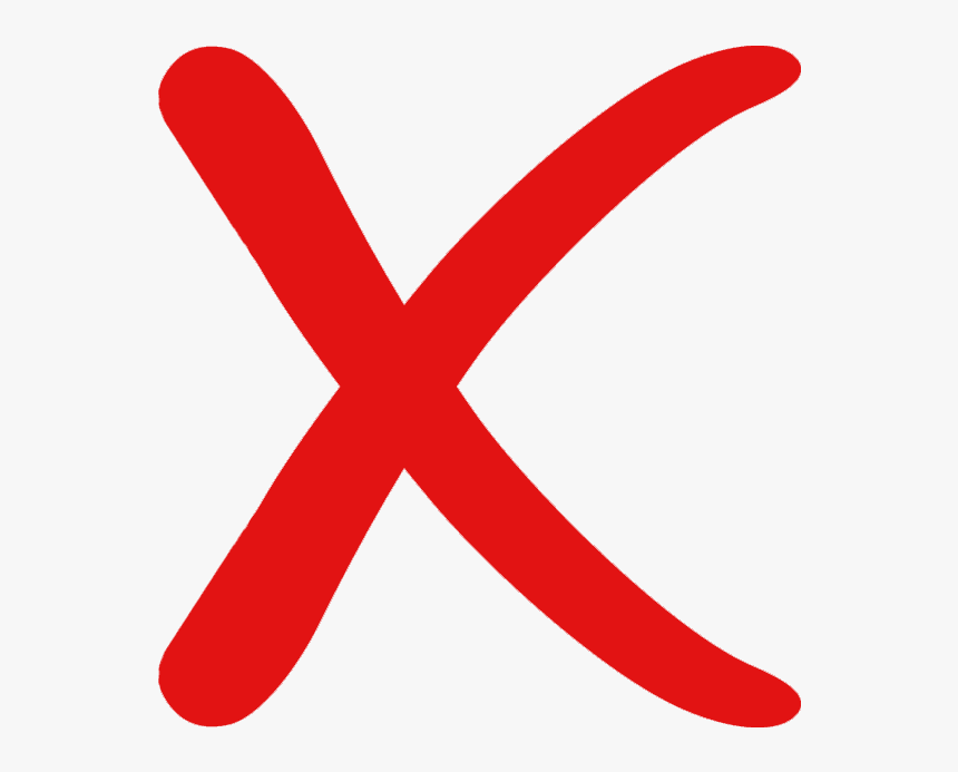Cross Brush Png - Wrong Red Cross Png