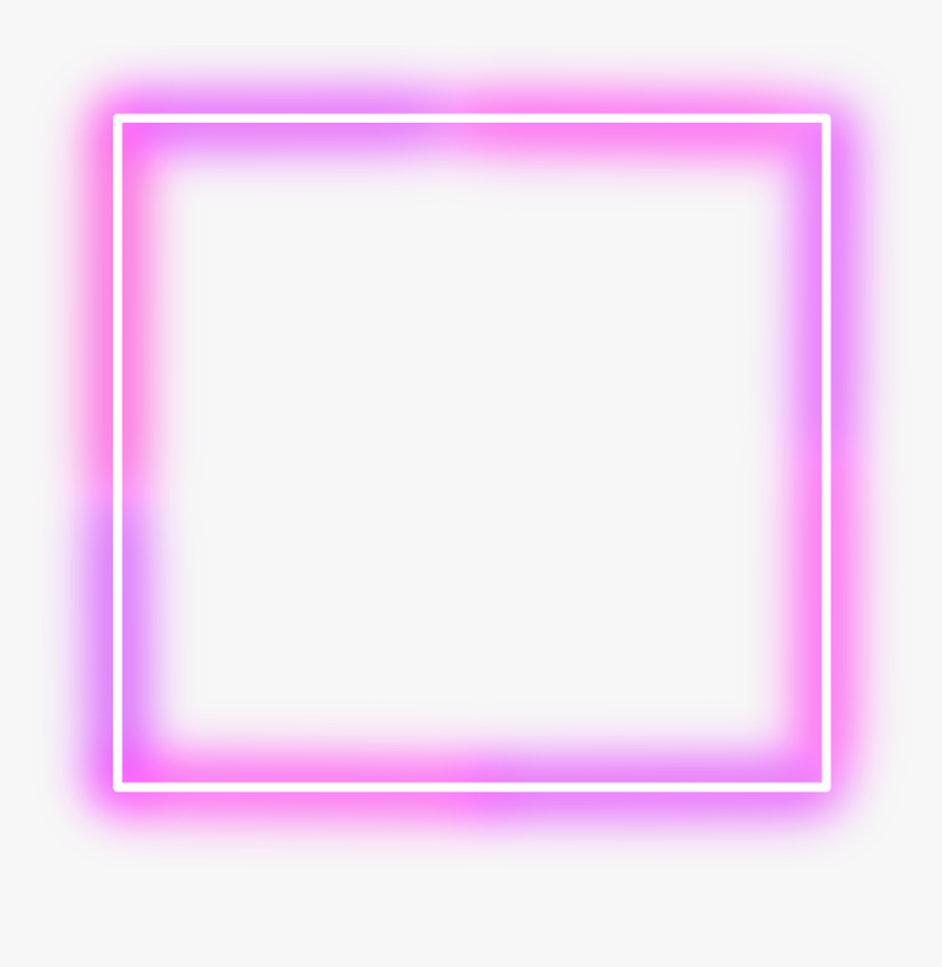 #neon #square #lights #frame #bo
