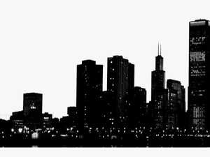 Black And White City Png Transparent Black And White - Black And White City Png