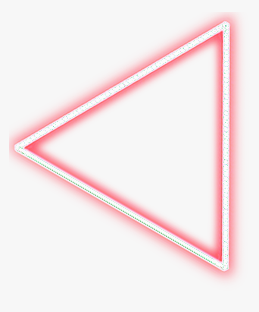 Png Effect For Editing - Neon Triangle Png For Picsart