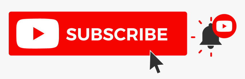 Youtube Subscribe Button Png - B
