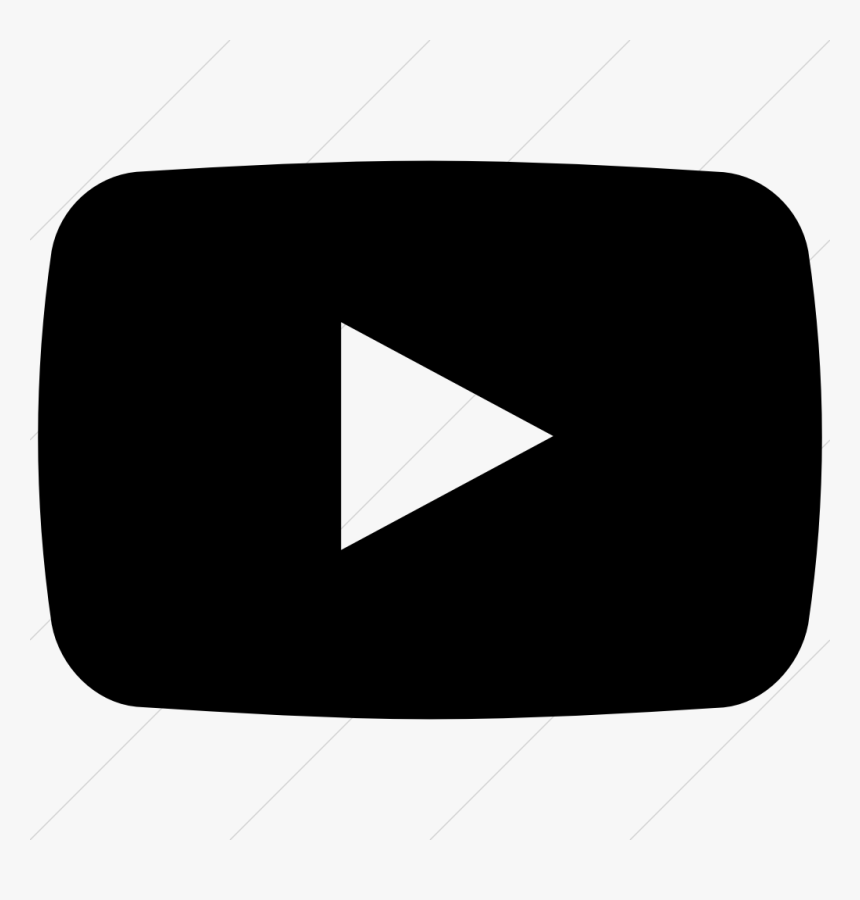 17 Black And White Youtube Icon 