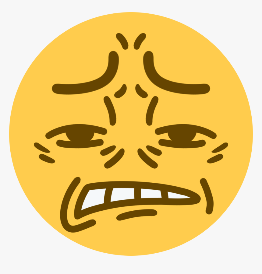 Cringe Discord Emoji Clipart 