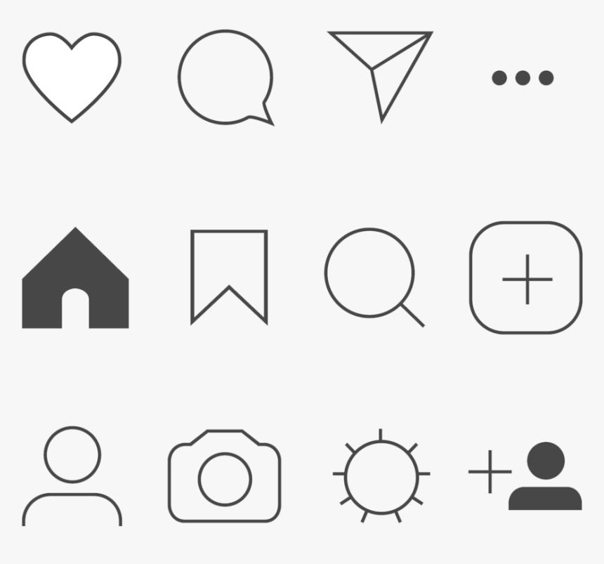 All Instagram Icons Png