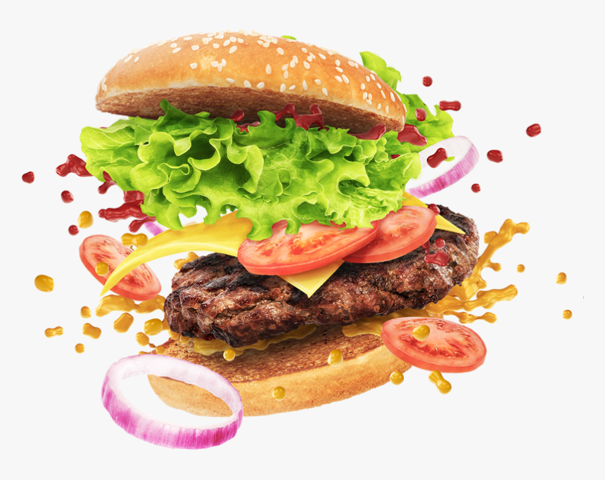 Transparent Background Burger Png