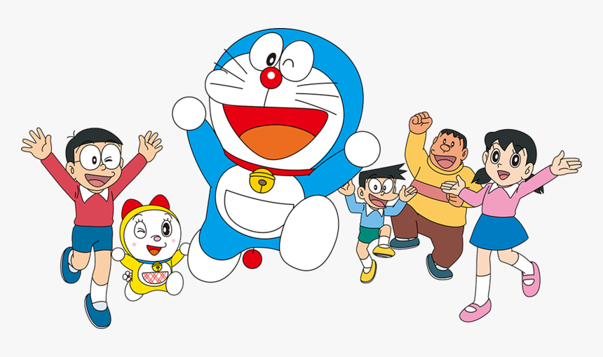 400 Gambar Doraemon Png Hd Gratis - Doraemon And Friends Png