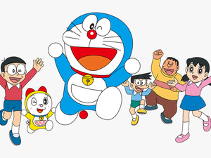 400 Gambar Doraemon Png Hd Gratis - Doraemon And Friends Png