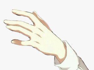 #anime #manga #hand #colored - Anime Hand Transparent Background