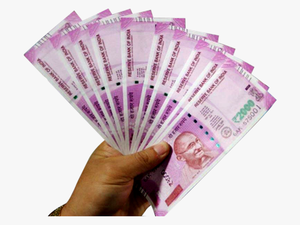 Indian Money Png In Hand - 9 Lakh