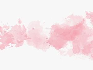 Transparent Paint - Transparent Pink Watercolor Splash Png